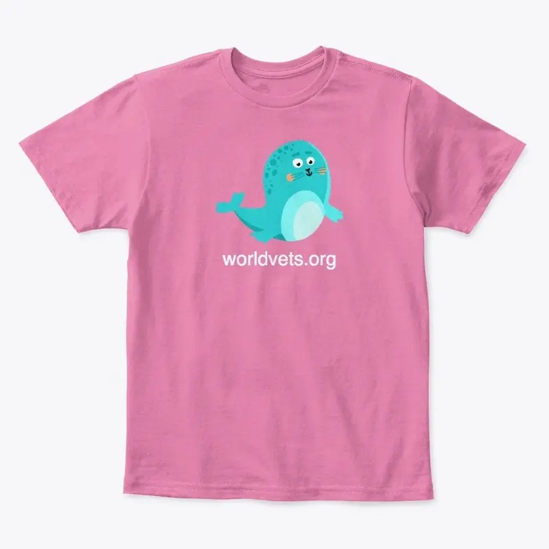 World Vets Sea Lion Kid Tee Style A