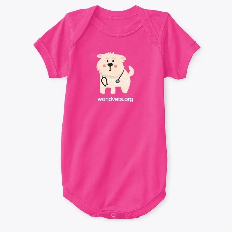 World Vets Puppy Onesie Style B